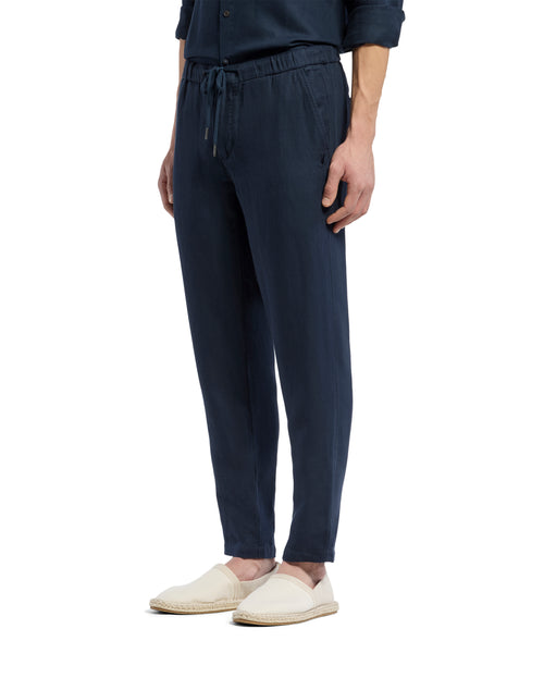 Pantalón De Mezcla De Lino Con Cordón Fate Para Caballero