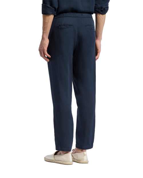 Pantalón De Mezcla De Lino Con Cordón Fate Para Caballero