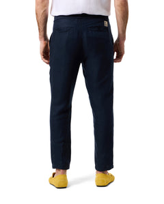 Pantalón De Mezcla De Lino Con Cordón Fate Para Caballero