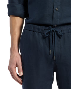 Pantalón De Mezcla De Lino Con Cordón Fate Para Caballero