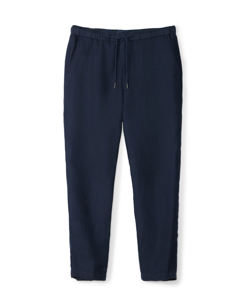 Pantalón De Mezcla De Lino Con Cordón Fate Para Caballero