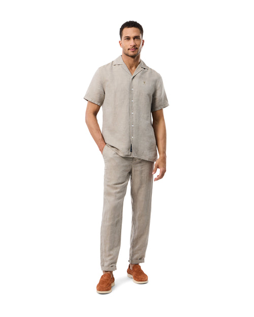 Pantalón De Lino Con Cordón Fate Para Ca