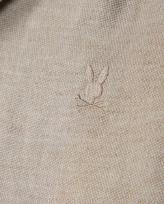 Camisa Manga Corta Mezcla De Lino Windcr