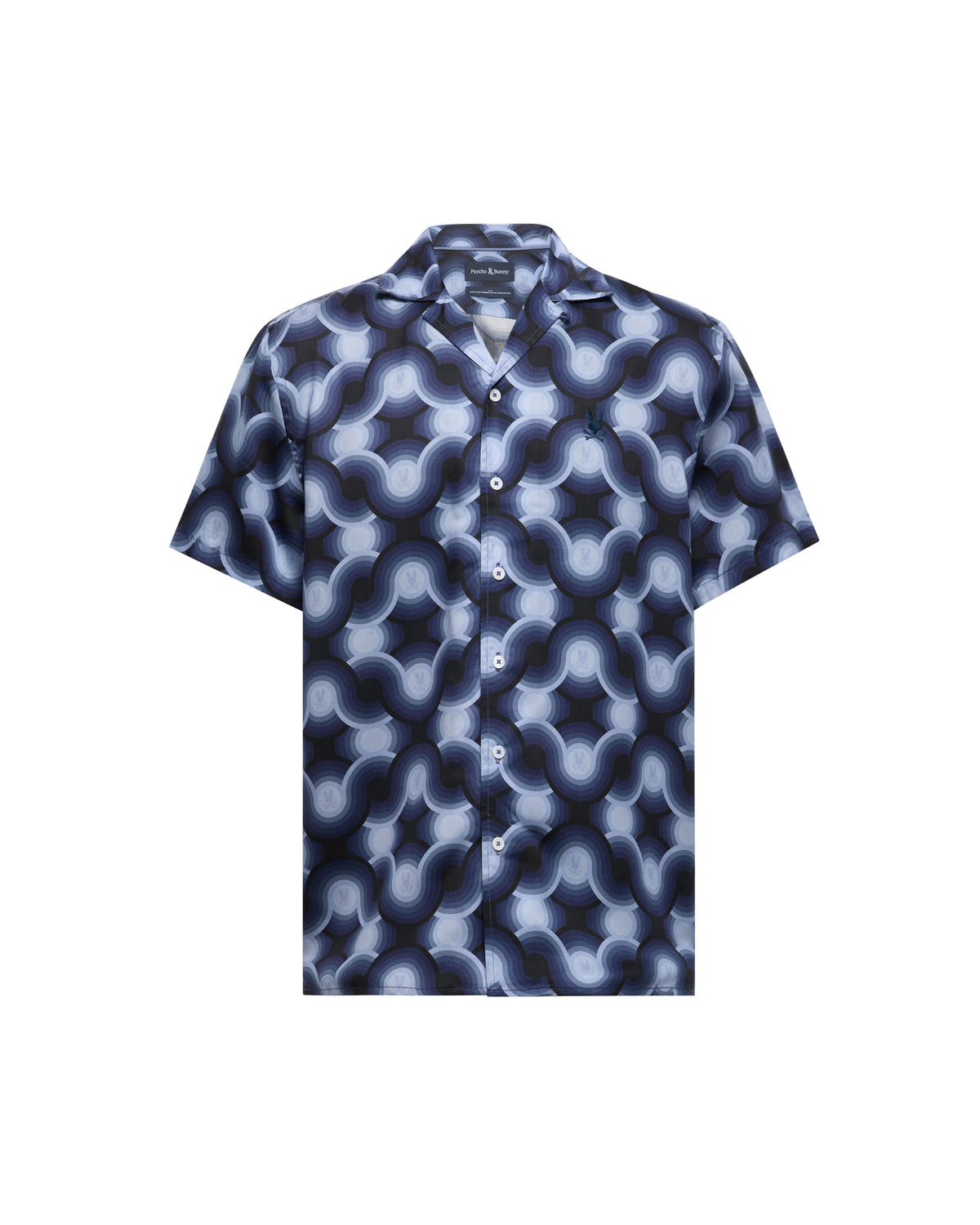 PSYCHO BUNNY CAMISAS FANTASIA HOMBRE AZUL B6Q460F200EVB