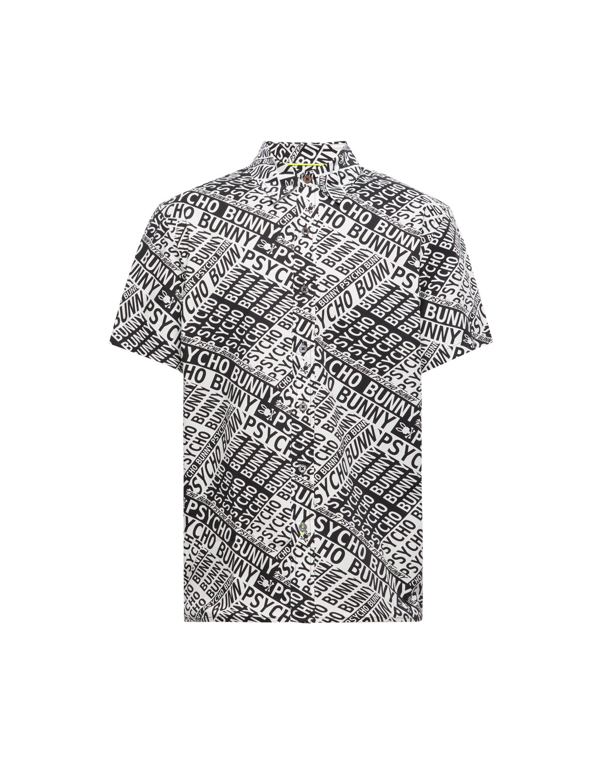 PSYCHO BUNNY CAMISAS FANTASIA HOMBRE NEGRO B6Q544F200BLK