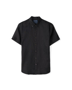 Camisa Manga Corta De Lino Aldine Para C