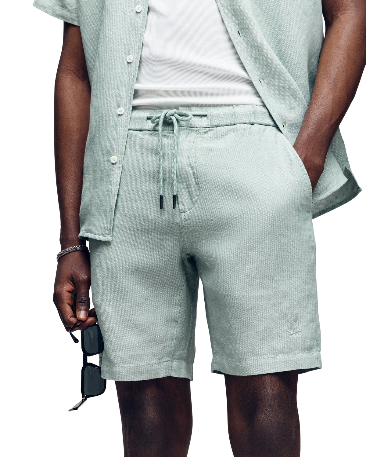 PSYCHO BUNNY BERMUDAS FANTASIA HOMBRE VERDE B6R474C200ICG