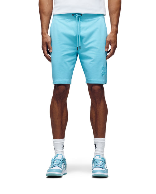 Bermuda Micro French Terry Deportiva Levanzo Bordada Para Caballero