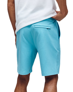 Bermuda Micro French Terry Deportiva Levanzo Bordada Para Caballero