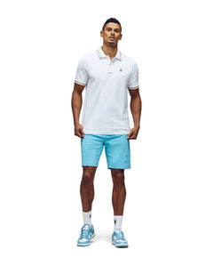Bermuda Micro French Terry Deportiva Levanzo Bordada Para Caballero