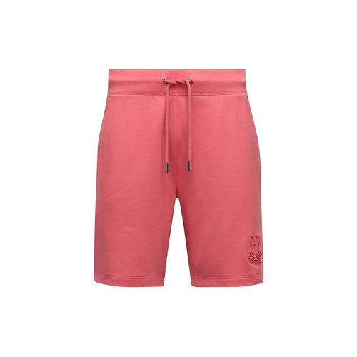 Bermuda Micro French Terry Deportiva Levanzo Bordada Para Caballero
