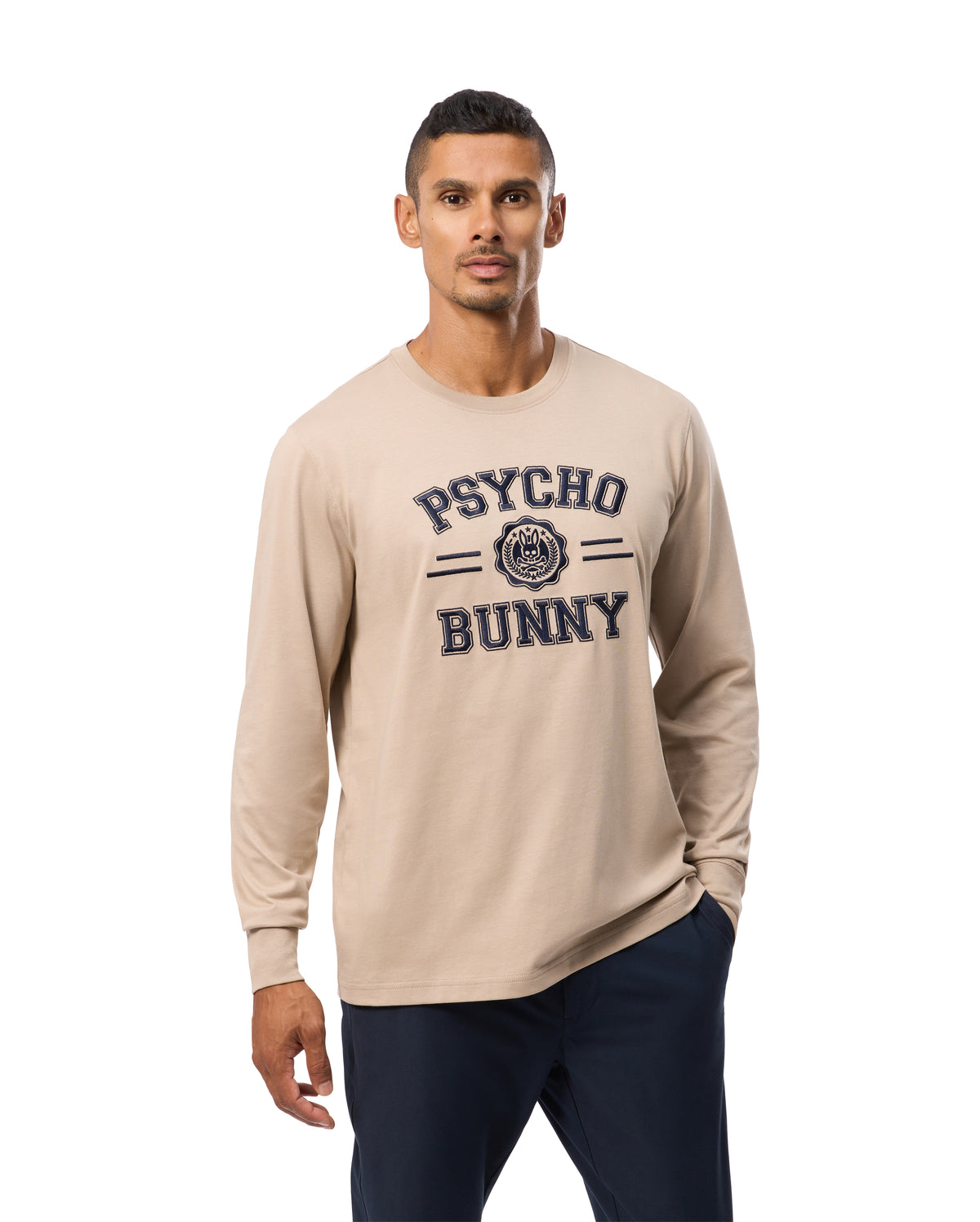 PSYCHO BUNNY CAMISETAS FANTASIA HOMBRE BEIGE B6T853D200STN