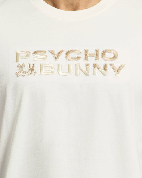 Camiseta Con Logo En Texto Bordado Berni Para Caballero