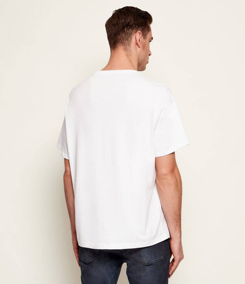 MICHAEL KORS CAMISETAS HD FLAGSHIP TEE HOMBRE CR652SY1V2100WHT
