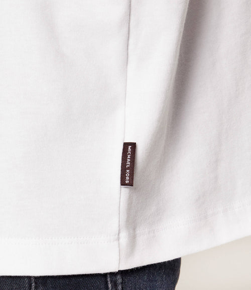 MICHAEL KORS CAMISETAS HD FLAGSHIP TEE HOMBRE CR652SY1V2100WHT