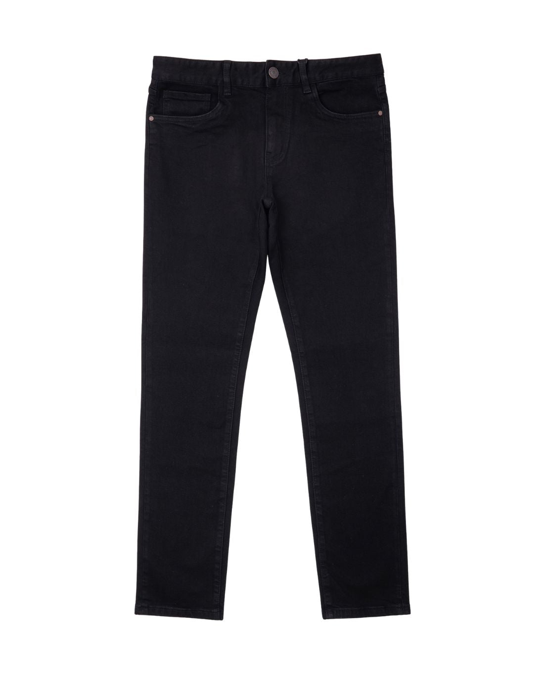Jeans P/H Carven Para Hombre Color Negro Cv-B23-100S-Bl