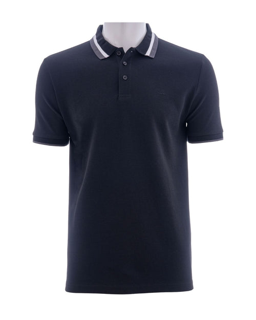 Polo P/H M/C Carven Para Hombre Color Negro Cv-Z31-102-Bl