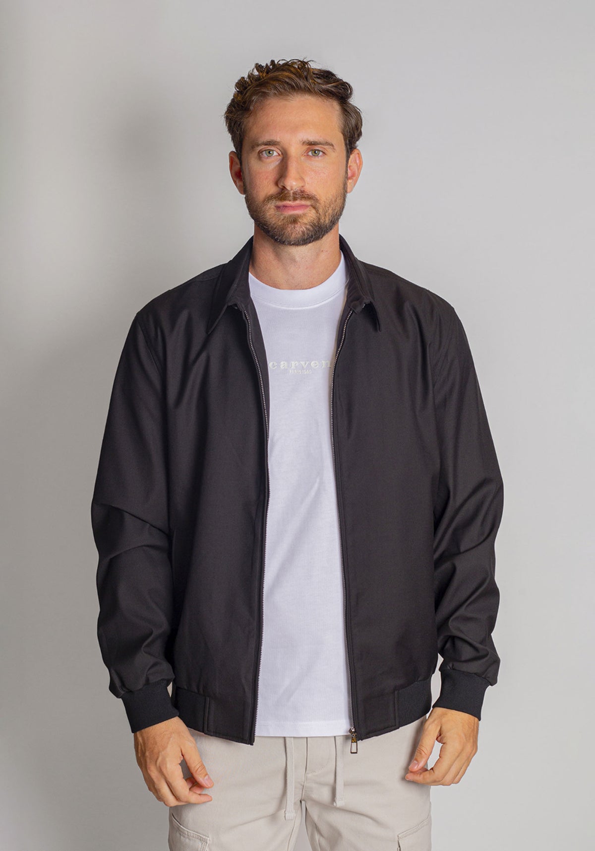 CARVEN CHAQUETAS HOMBRE NEGRO CVS752BL