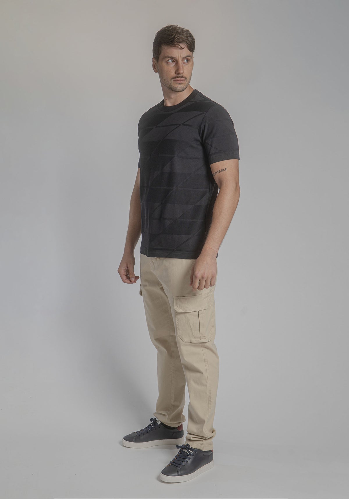 CARVEN T-SHIRT HOMBRE NEGRO CVY12207BL