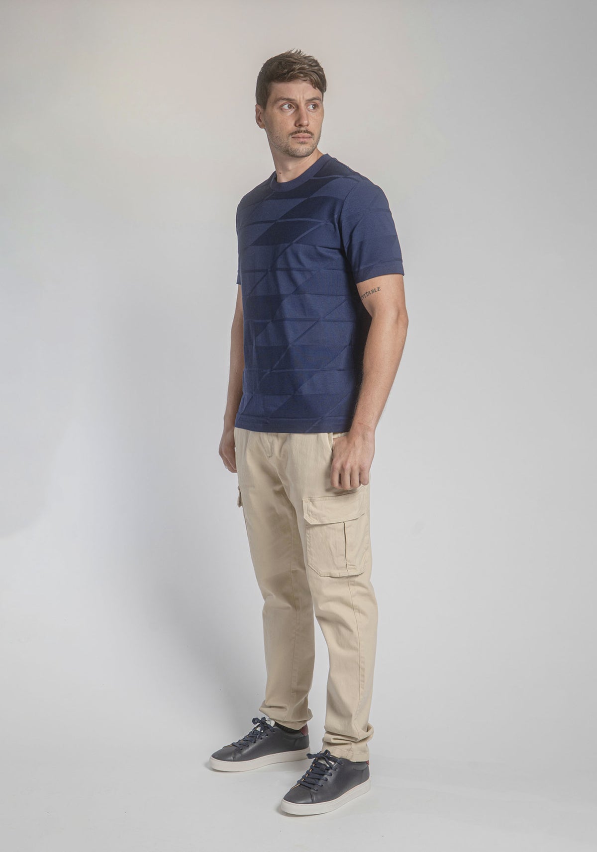 CARVEN T-SHIRT HOMBRE AZUL CVY12207SPH