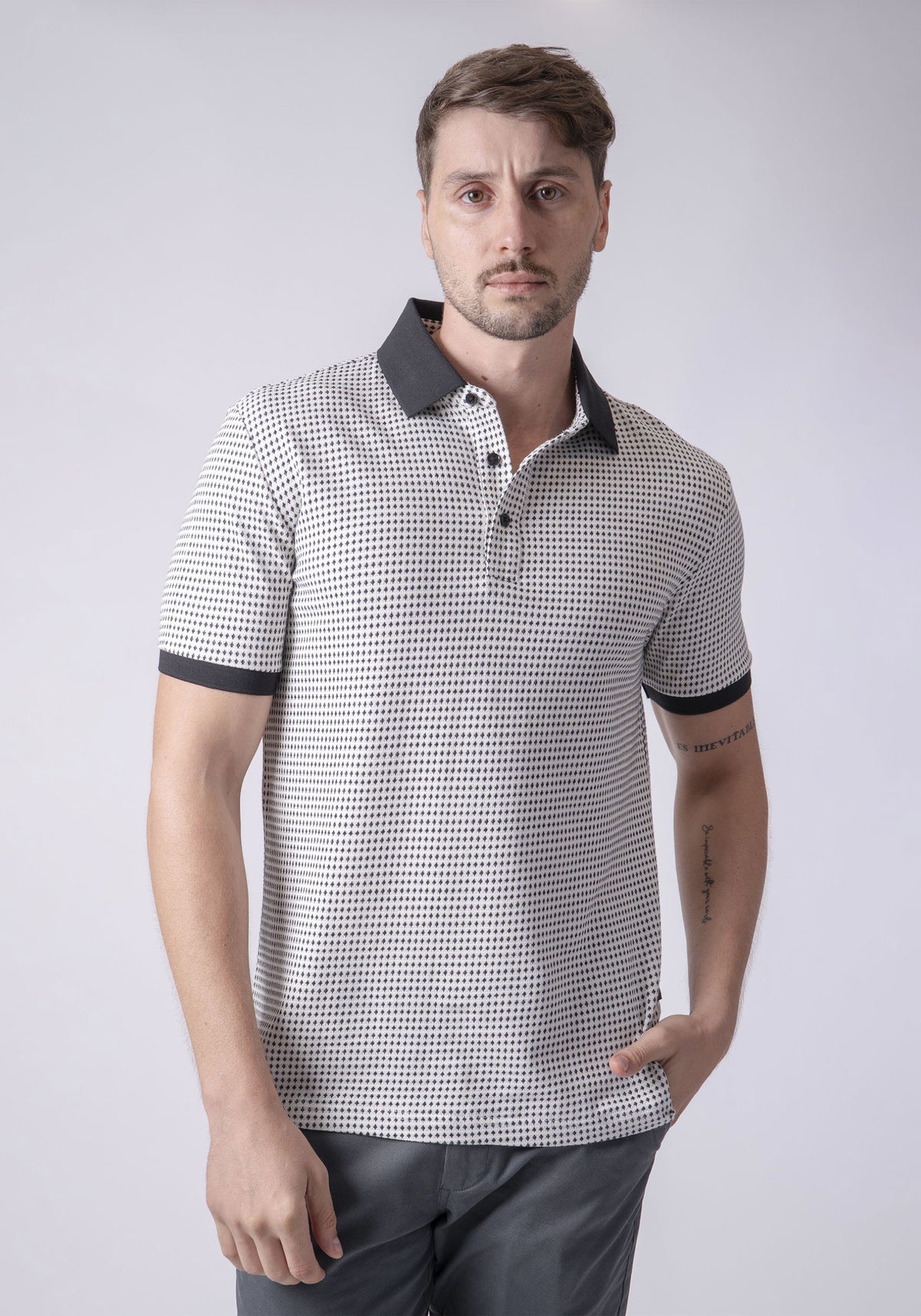 CARVEN POLO HOMBRE WHITE CVY13178OWH