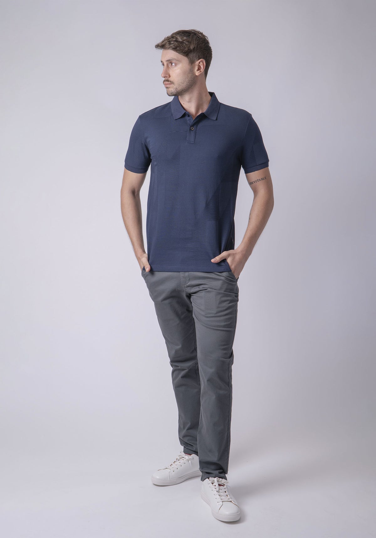 CARVEN POLO HOMBRE AZUL CVY13193NV