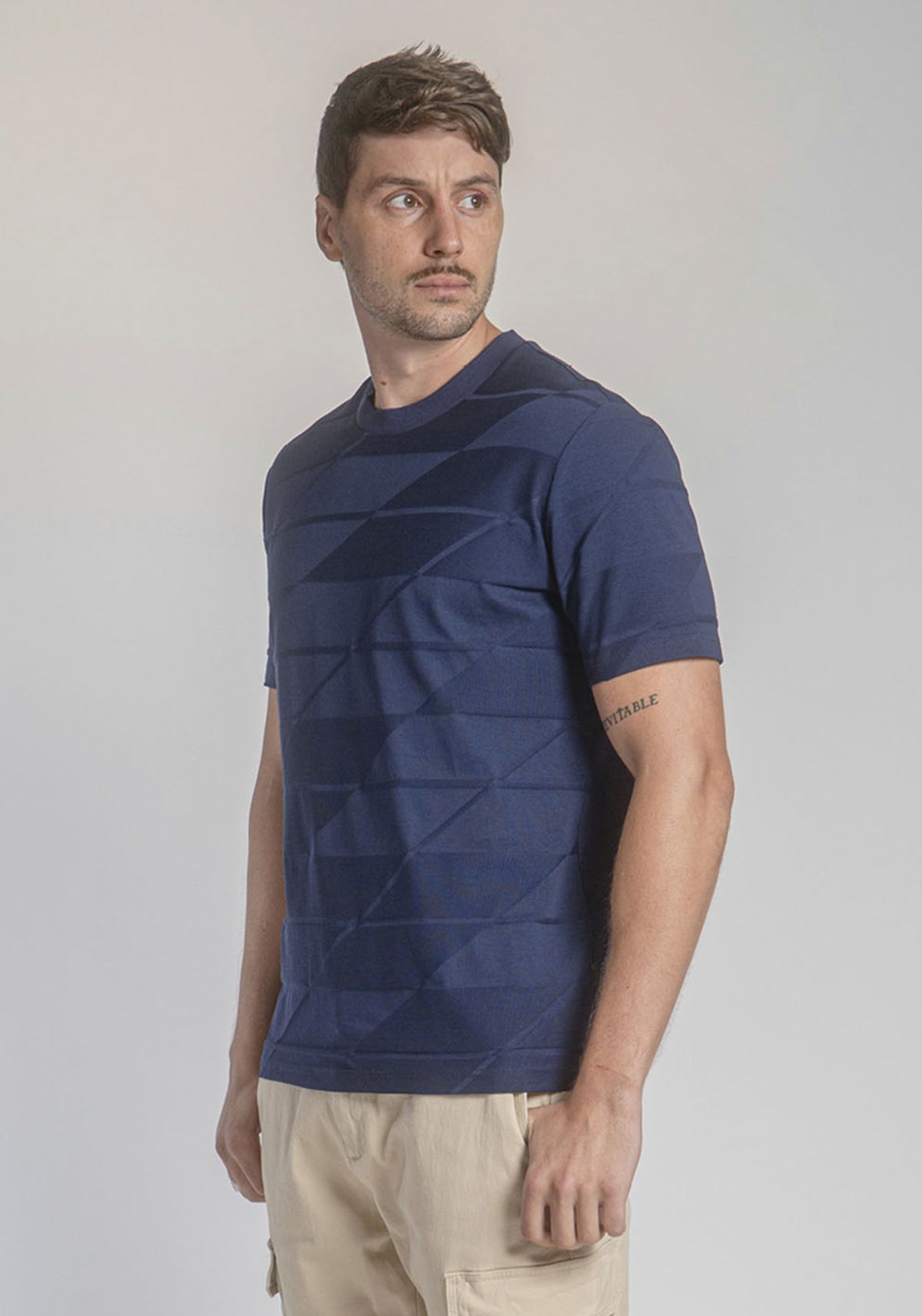 CARVEN T-SHIRT HOMBRE AZUL CVY12207SPH