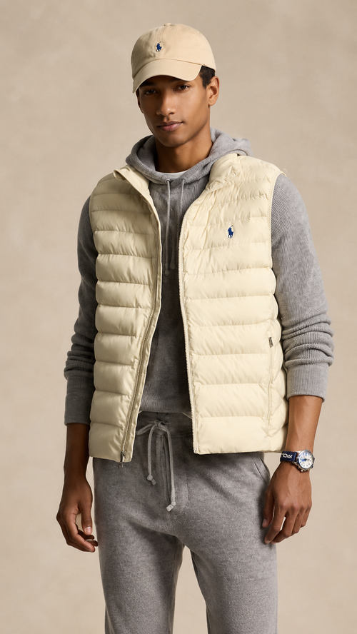Chaleco Terra Vest-Insulated-Vest Ralph Lauren Para Hombre De Color Beige