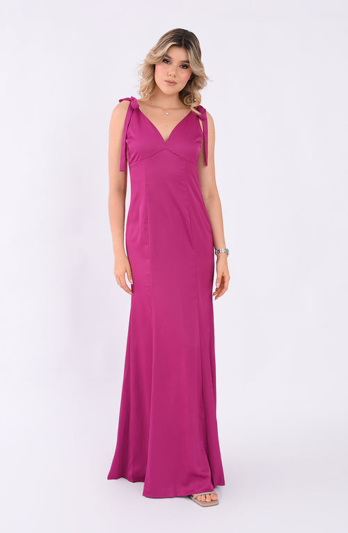 VESTIDO PRIMIA DAMA GUADALAJARA FUCSIA