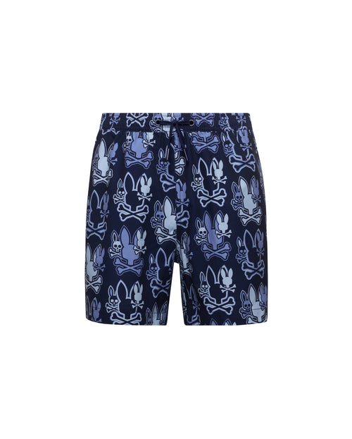 PSYCHO BUNNY TRAJES DE BAÑO NIÑO AZUL