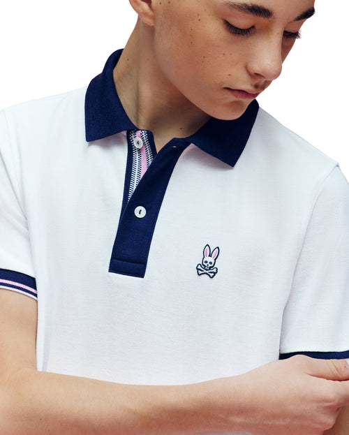 Polo Con Logo Clásico PB Archive Para Niño