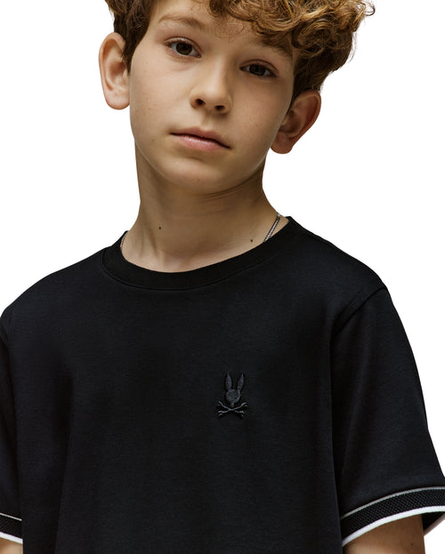 Camiseta Con Cuello Texturizado Tomas Para Niño