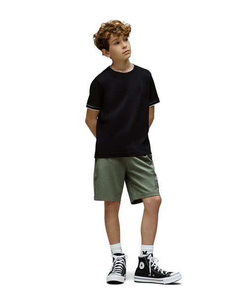 Camiseta Con Cuello Texturizado Tomas Para Niño