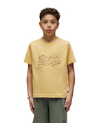 PSYCHO BUNNY CAMISETA NIÑO CUELLO REDONDO AMARILLO