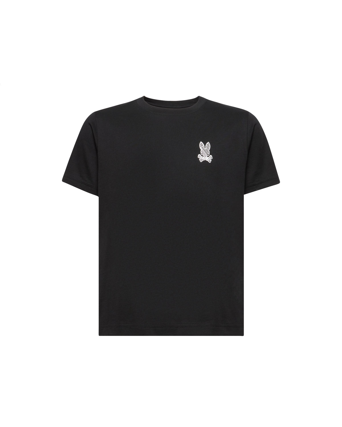 PSYCHO BUNNY CAMISETA NIÑO CUELLO REDONDO NEGRO