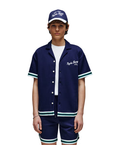 Camisa Manga Corta Con Cuello Taped Camp Basil Para Niño