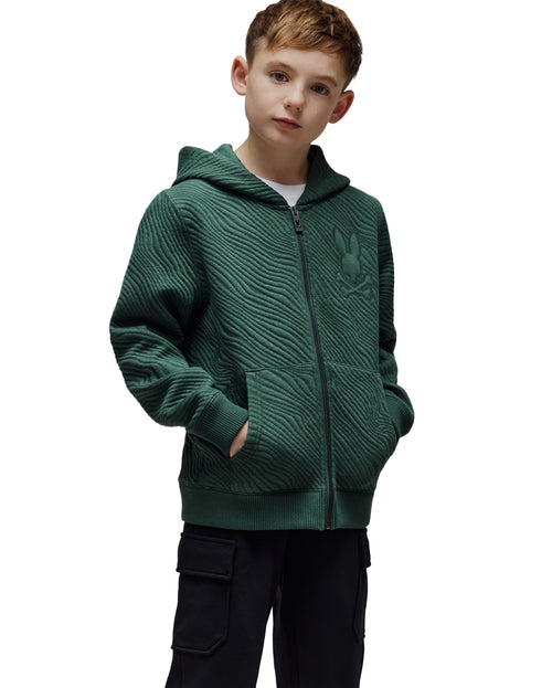 PSYCHO BUNNY SUDADERAS NIÑO VERDE