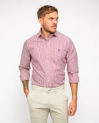 RALPH LAUREN CAMISA MANGA LARGA HOMBRE ROSADO