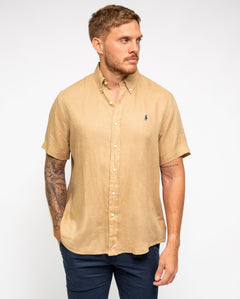 RALPH LAUREN CAMISA MANGA LARGA HOMBRE KHAKI
