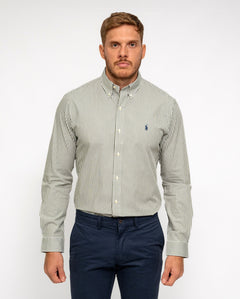 RALPH LAUREN CAMISA MANGA LARGA HOMBRE BLANCO