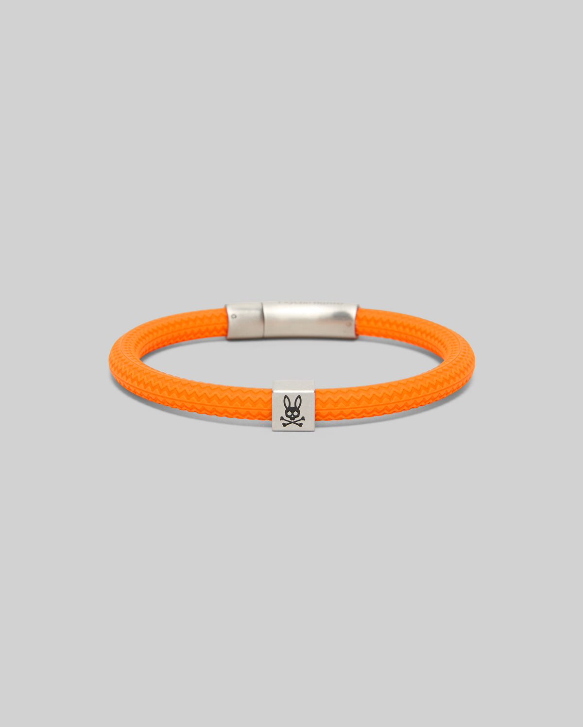 PSYCHO BUNNY BRAZALETE DE SILICONA PARA CABALLERO ACCESORIO HOMBRE NARANJA