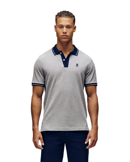 Polo Con Texturizado Quinton Para Caballero