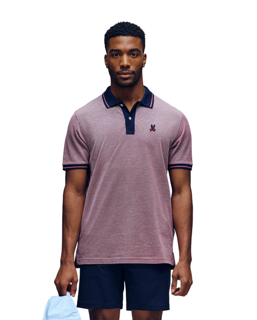Polo Con Texturizado Quinton Para Caballero
