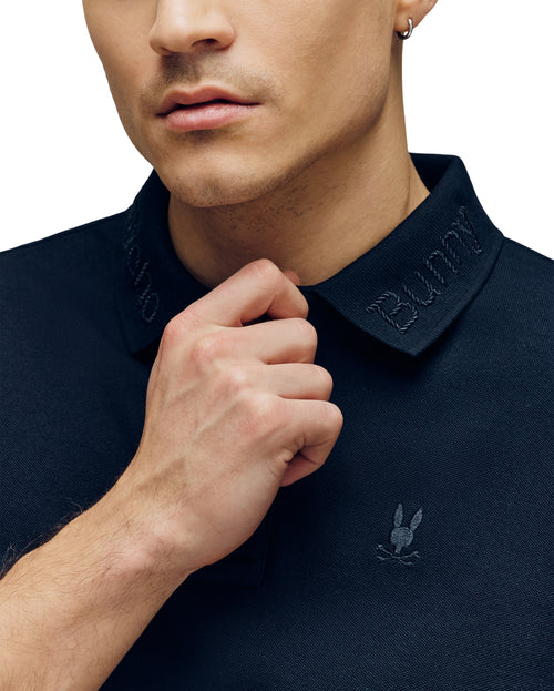 Polo Con Logo En Texto Cyrus Para Caballero