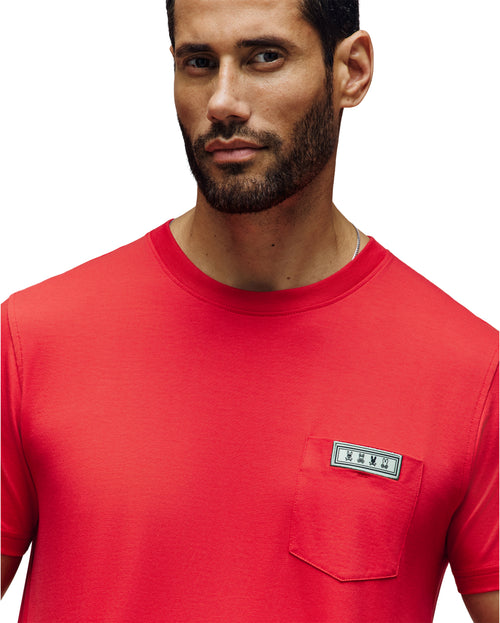 Camiseta Con Bolsillo Axton Para Caballero