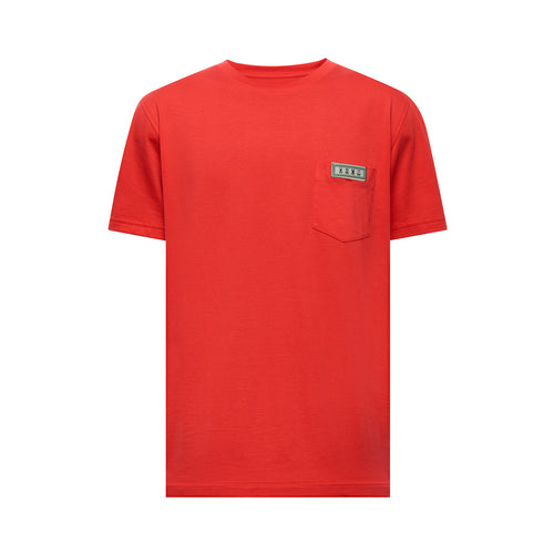 PSYCHO BUNNY CAMISETA HOMBRE CUELLO REDONDO ROJO