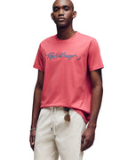 PSYCHO BUNNY CAMISETA HOMBRE CUELLO REDONDO NARANJA