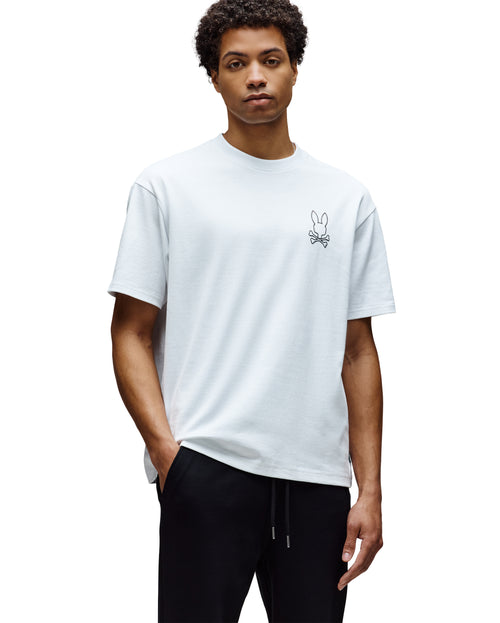 Camiseta Holgada Doble Estampado Shawn Para Caballero