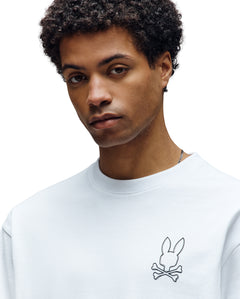 Camiseta Holgada Doble Estampado Shawn Para Caballero