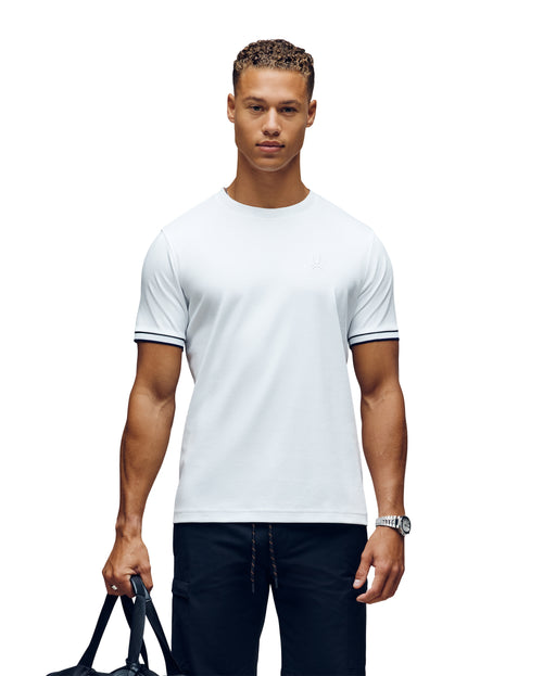 Camiseta Con Cuello Texturizado Tomas Para Caballero